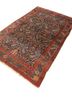 aalam blue wool hand knotted Rug - FoldShot