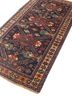 kiaan blue wool hand knotted Rug - FoldShot kiaan blue wool hand knotted Rug - FoldShot