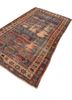 kiaan blue wool hand knotted Rug - FoldShot kiaan blue wool hand knotted Rug - FoldShot