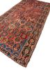 aalam blue wool hand knotted Rug - FoldShot aalam blue wool hand knotted Rug - FoldShot