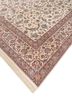 aalam ivory wool hand knotted Rug - FoldShot aalam ivory wool hand knotted Rug - FoldShot