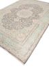 aalam grey and black wool hand knotted Rug - FoldShot aalam grey and black wool hand knotted Rug - FoldShot