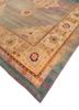 aalam beige and brown wool hand knotted Rug - FoldShot aalam beige and brown wool hand knotted Rug - FoldShot