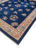 pechino blue wool hand knotted Rug - FoldShot pechino blue wool hand knotted Rug - FoldShot