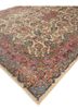 aalam ivory wool hand knotted Rug - FoldShot aalam ivory wool hand knotted Rug - FoldShot
