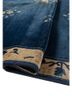 pechino blue wool hand knotted Rug - FoldShot pechino blue wool hand knotted Rug - FoldShot