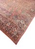aalam red and orange wool hand knotted Rug - FoldShot aalam red and orange wool hand knotted Rug - FoldShot