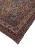 aalam blue wool hand knotted Rug - FoldShot