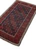 aalam beige and brown wool hand knotted Rug - FoldShot