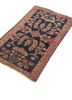 kiaan blue wool hand knotted Rug - FoldShot