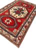 kiaan red and orange wool hand knotted Rug - FoldShot kiaan red and orange wool hand knotted Rug - FoldShot