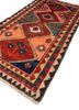 nuray red and orange wool hand knotted Rug - FoldShot nuray red and orange wool hand knotted Rug - FoldShot