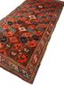 kiaan red and orange wool hand knotted Rug - FoldShot kiaan red and orange wool hand knotted Rug - FoldShot