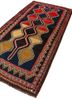 kiaan blue wool hand knotted Rug - FoldShot