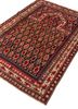 kiaan beige and brown wool hand knotted Rug - FoldShot kiaan beige and brown wool hand knotted Rug - FoldShot