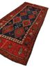 kiaan blue wool hand knotted Rug - FoldShot