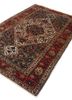 aalam ivory wool hand knotted Rug - FoldShot aalam ivory wool hand knotted Rug - FoldShot