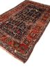 kiaan red and orange wool hand knotted Rug - FoldShot kiaan red and orange wool hand knotted Rug - FoldShot
