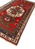 kiaan red and orange wool hand knotted Rug - FoldShot kiaan red and orange wool hand knotted Rug - FoldShot