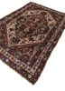 aalam red and orange wool hand knotted Rug - FoldShot aalam red and orange wool hand knotted Rug - FoldShot