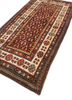 aalam grey and black wool hand knotted Rug - FoldShot