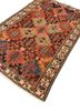 aalam beige and brown wool hand knotted Rug - FoldShot aalam beige and brown wool hand knotted Rug - FoldShot