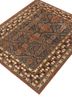 kiaan blue wool hand knotted Rug - FoldShot kiaan blue wool hand knotted Rug - FoldShot