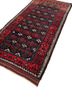 aalam beige and brown wool hand knotted Rug - FoldShot