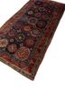 kiaan blue wool hand knotted Rug - FoldShot