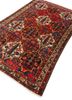aalam red and orange wool hand knotted Rug - FoldShot