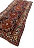 kiaan blue wool hand knotted Rug - FoldShot
