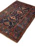 aalam blue wool hand knotted Rug - FoldShot aalam blue wool hand knotted Rug - FoldShot