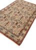 aalam ivory wool hand knotted Rug - FoldShot aalam ivory wool hand knotted Rug - FoldShot