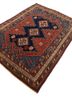 kiaan blue wool hand knotted Rug - FoldShot