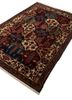 kiaan blue wool hand knotted Rug - FoldShot kiaan blue wool hand knotted Rug - FoldShot