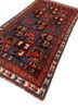 kiaan blue wool hand knotted Rug - FoldShot