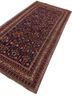 aalam blue wool hand knotted Rug - FoldShot