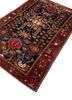 kiaan blue wool hand knotted Rug - FoldShot kiaan blue wool hand knotted Rug - FoldShot