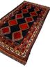 aalam blue wool hand knotted Rug - FoldShot aalam blue wool hand knotted Rug - FoldShot