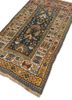 aalam blue wool hand knotted Rug - FoldShot