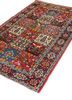 aalam blue wool hand knotted Rug - FoldShot aalam blue wool hand knotted Rug - FoldShot
