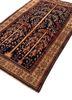 aalam blue wool hand knotted Rug - FoldShot aalam blue wool hand knotted Rug - FoldShot