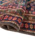 kiaan blue wool hand knotted Rug - FoldShot