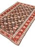 kiaan beige and brown wool hand knotted Rug - FoldShot kiaan beige and brown wool hand knotted Rug - FoldShot