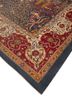aalam blue wool hand knotted Rug - FoldShot aalam blue wool hand knotted Rug - FoldShot