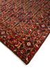 aalam red and orange wool hand knotted Rug - FoldShot aalam red and orange wool hand knotted Rug - FoldShot