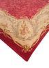aalam red and orange wool hand knotted Rug - FoldShot aalam red and orange wool hand knotted Rug - FoldShot