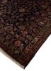 aalam blue wool hand knotted Rug - FoldShot aalam blue wool hand knotted Rug - FoldShot