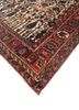 aalam blue wool hand knotted Rug - FoldShot
