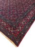 aalam red and orange wool hand knotted Rug - FoldShot aalam red and orange wool hand knotted Rug - FoldShot